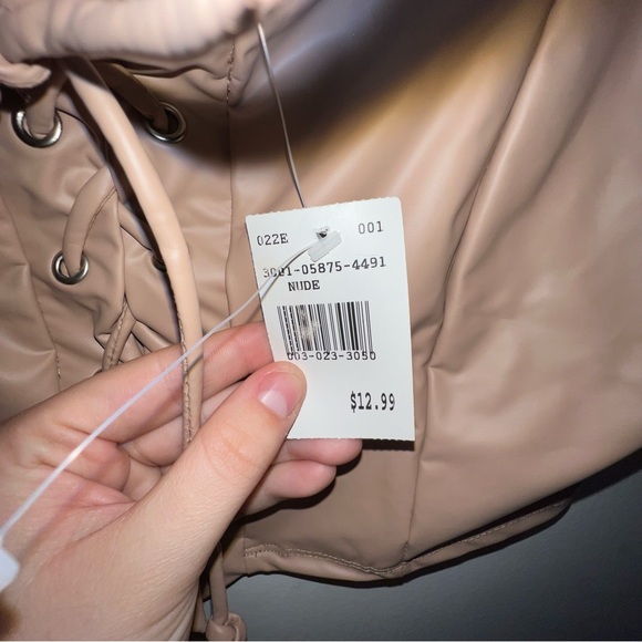 $5/$25 Latex crop top - Picture 2 of 3